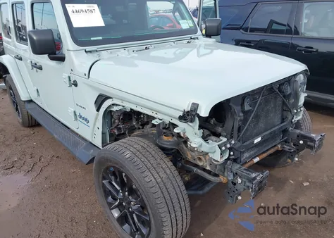 2023 Jeep Wrangler 4Xe Sahara 4X4 from USA, damaged, VIN 1C4JJXP68PW557962